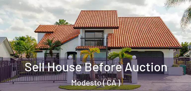  Sell House Before Auction Modesto ( CA )
